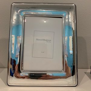 Reed and Barton Silver Plated Picture Frame (4x6)